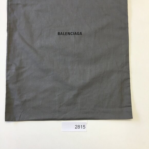 Balenciaga Dust Bag 19.5" x 13" Rectangular Gray Drawstring 100% Authentic - Picture 13 of 13